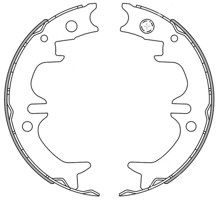 Brake Shoe Set (NS4093)