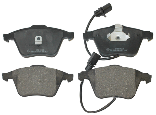 Brake Pad Set, disc brake (NP2734)