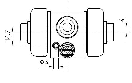 Wheel Brake Cylinder (NWC5084)