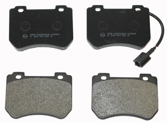 Brake Pad Set, disc brake (NP2558)