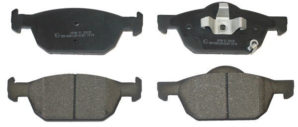 Brake Pad Set, disc brake (NP2688)