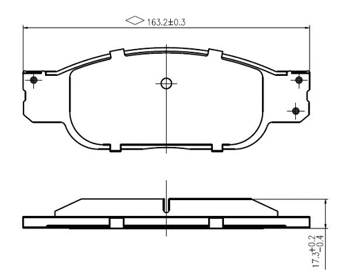 Brake Pad Set, disc brake (NP2967)