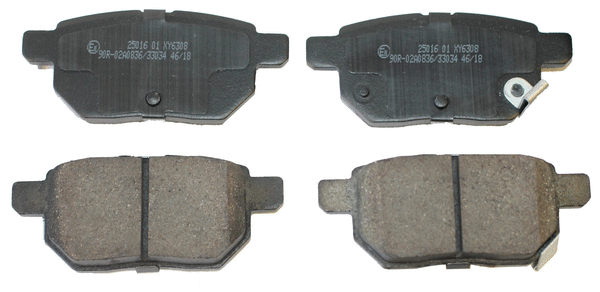 Brake Pad Set, disc brake (NP2877)