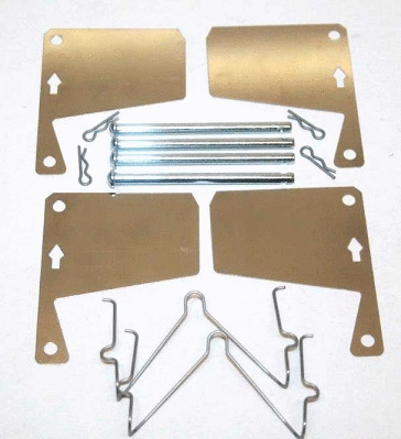 Accessory Kit, disc brake pad (FK3084PK)