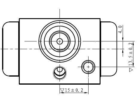 Wheel Brake Cylinder (NWC5041)