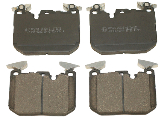 Brake Pad Set, disc brake (NP2925)