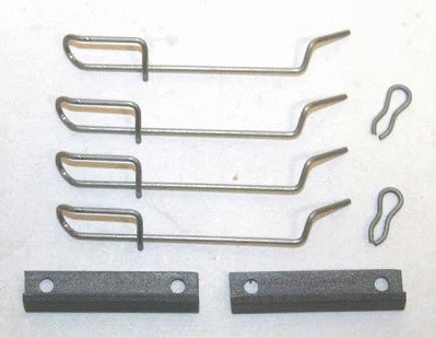 Accessory Kit, disc brake pad (FK3089PK)