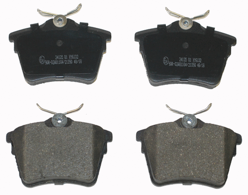 Brake Pad Set, disc brake (NP2186)