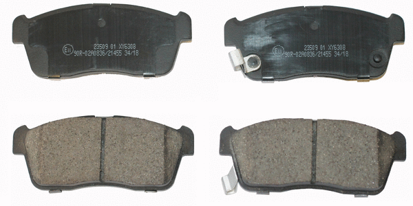 Brake Pad Set, disc brake (NP2084)