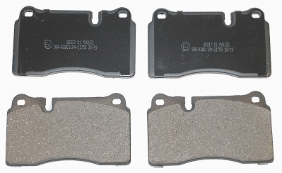 Brake Pad Set, disc brake (NP2672)