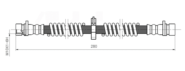 Brake Hose (NBH6053)
