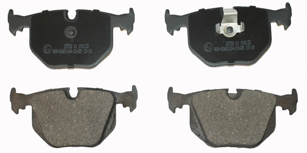 Brake Pad Set, disc brake (NP2076)