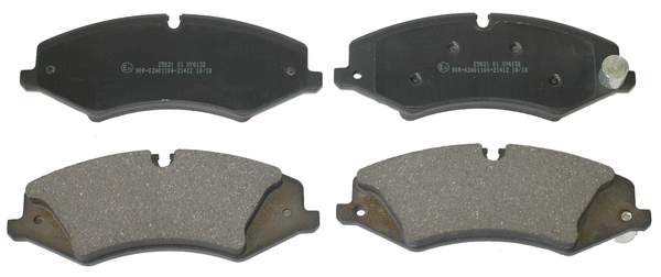 Brake Pad Set, disc brake (NP2705)