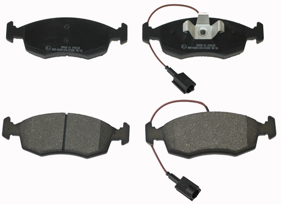 Brake Pad Set, disc brake (NP2542)