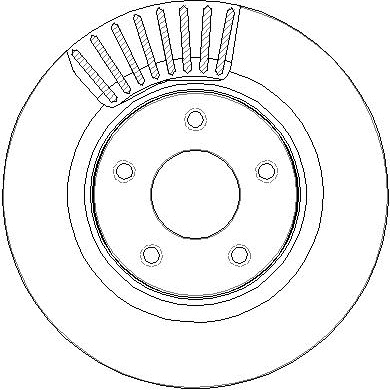 Brake Disc (NBD2068)