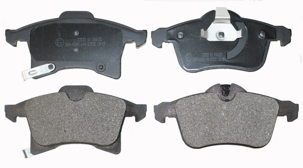Brake Pad Set, disc brake (NP2005)