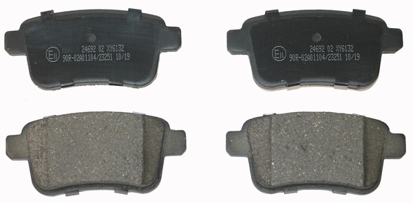 Brake Pad Set, disc brake (NP2516)