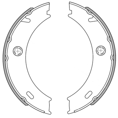 Brake Shoe Set (NS4081)