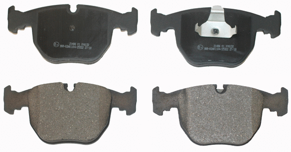 Brake Pad Set, disc brake (NP2132)