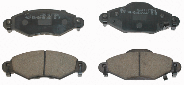 Brake Pad Set, disc brake (NP2116)
