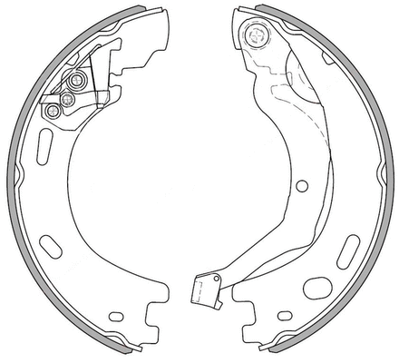 Brake Shoe Set (NS4023)
