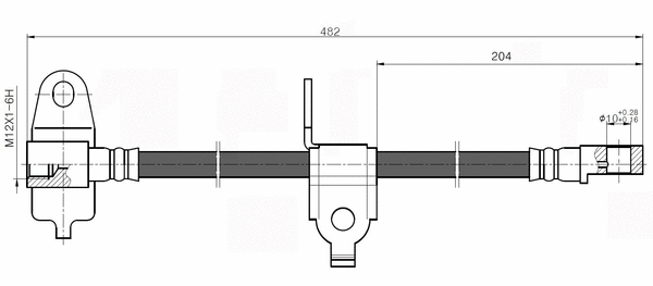 Brake Hose (NBH6056)