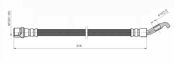 Brake Hose (NBH6069)