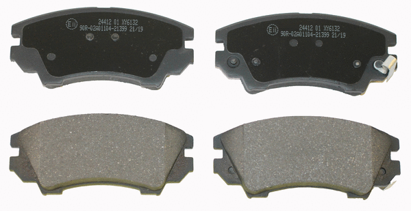 Brake Pad Set, disc brake (NP2612)