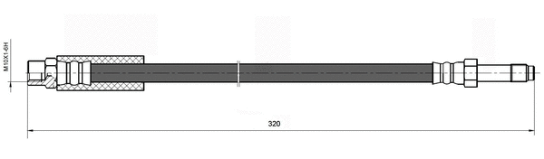 Brake Hose (NBH6031)