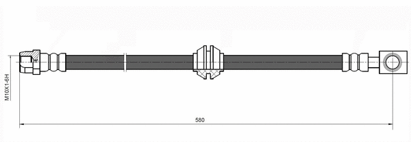 Brake Hose (NBH6006)