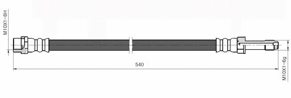 Brake Hose (NBH6086)