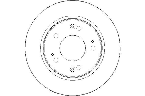 Brake Disc (NBD1804)