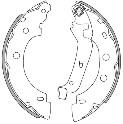 Brake Shoe Set (NS4024)