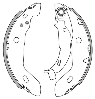 Brake Shoe Set (NS4067)