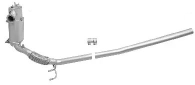 Soot/Particulate Filter, exhaust system (66.86.93)