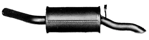 Rear Muffler (36.74.07)