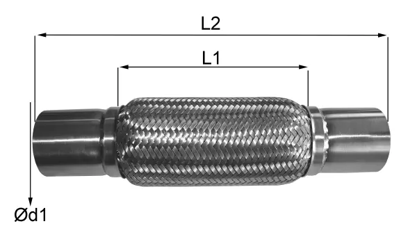 Flexible Pipe, exhaust system (06.31.40)