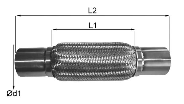 Flexible Pipe, exhaust system (06.41.40)