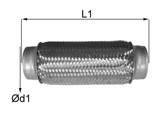 Flexible Pipe, exhaust system (06.56.60)
