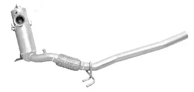 Soot/Particulate Filter, exhaust system (71.13.73)