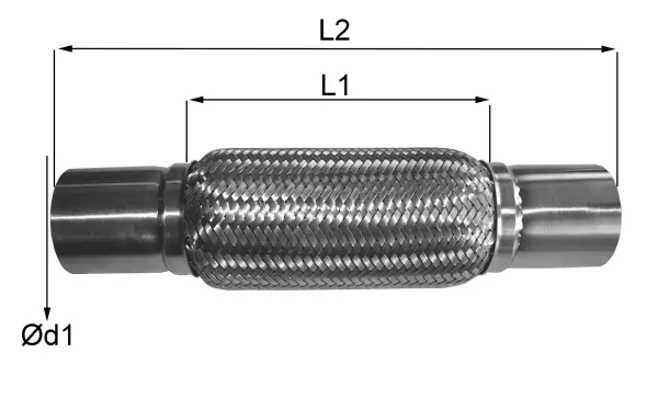Flexible Pipe, exhaust system (06.31.45)