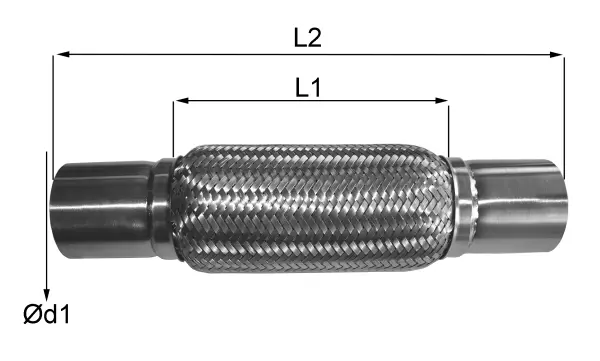 Flexible Pipe, exhaust system (06.41.48)