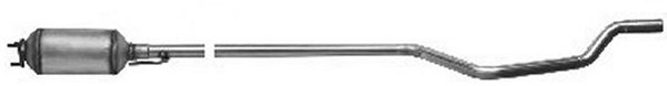 Soot/Particulate Filter, exhaust system (53.58.73)