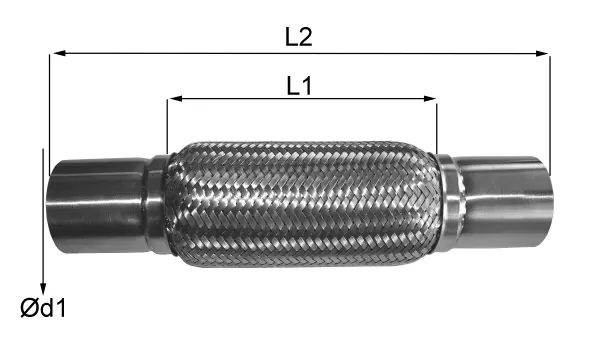Flexible Pipe, exhaust system (06.31.42)