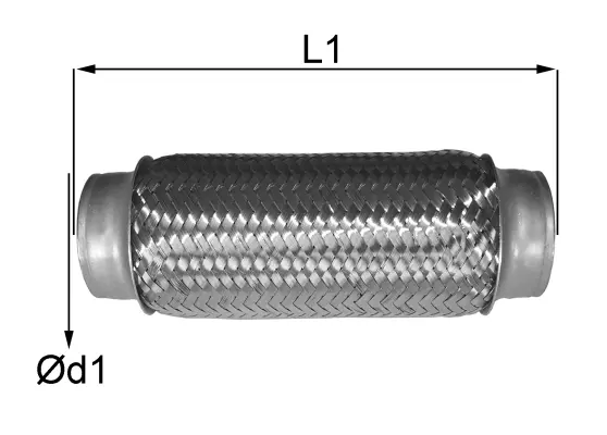 Flexible Pipe, exhaust system (06.39.55)