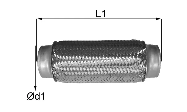 Flexible Pipe, exhaust system (06.30.46)
