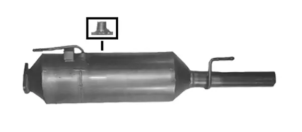 Soot/Particulate Filter, exhaust system (27.93.93)