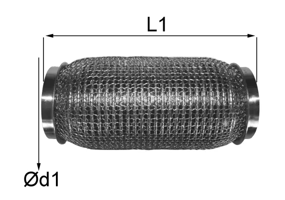 Flexible Pipe, exhaust system (06.49.60)