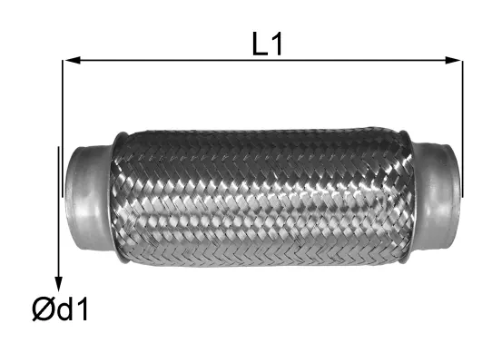 Flexible Pipe, exhaust system (06.55.50)