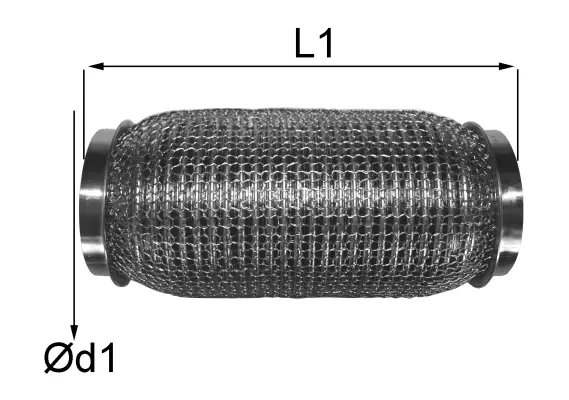 Flexible Pipe, exhaust system (06.49.50)